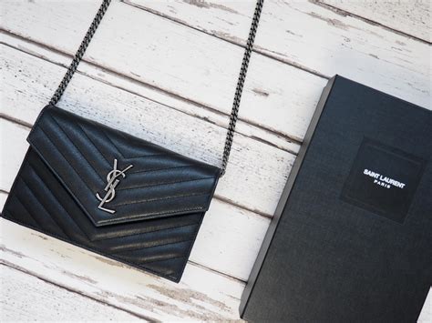 ysl woc medium review|Review + Sizes: Saint Laurent Wallet on Chain + Chanel Boy Bag.